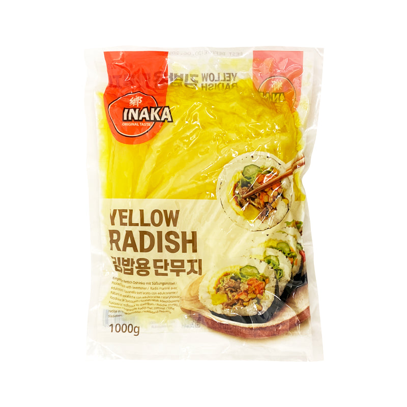 (inaka) 김밥용 단무지 yellow radish 1000g