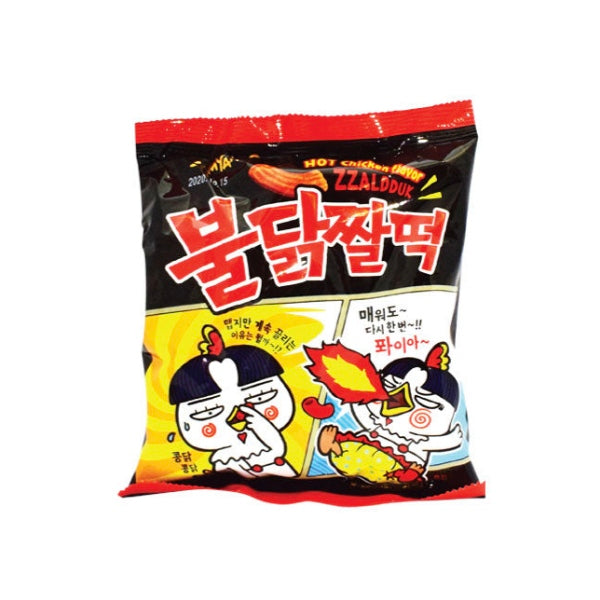 (삼양) 불닭 짤떡 스낵 120g hot chicken snack