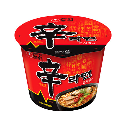(농심) 신라면 큰사발 114g shin noodle big bowl