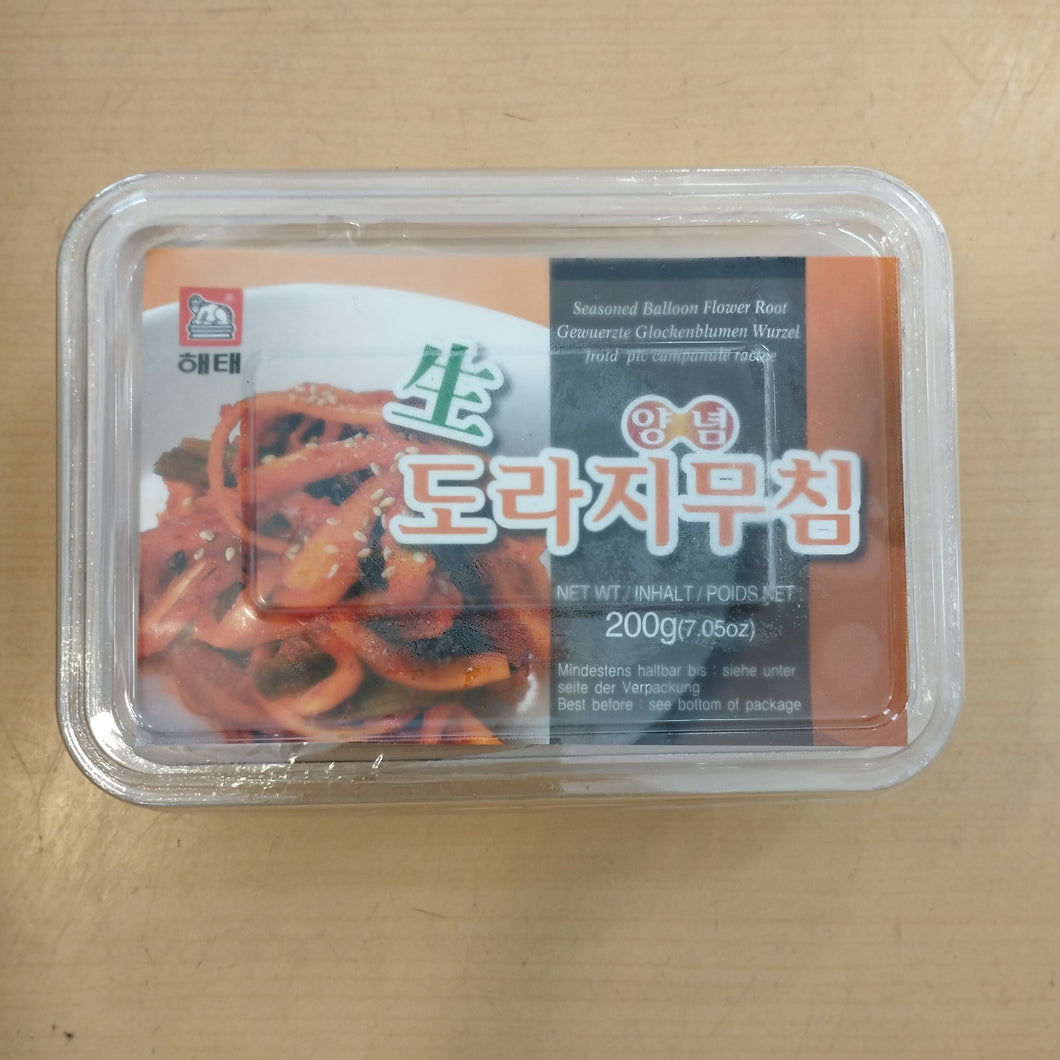 (해태) 양념 생 도라지 무침 200g seasoned balloon flower root