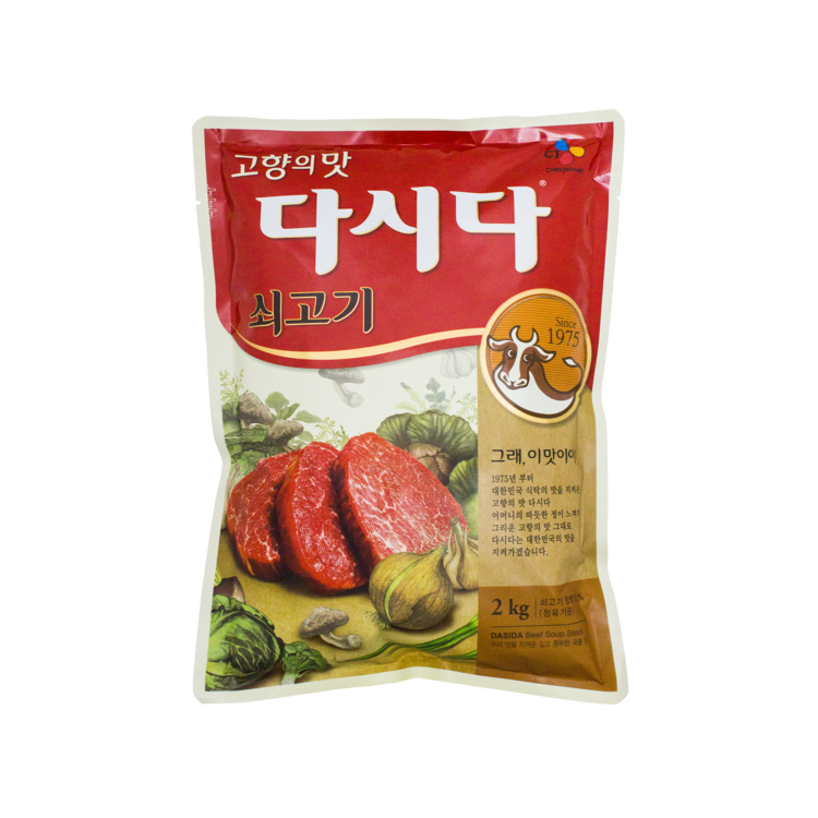 (cj foods) 다시다 쇠고기맛 dasida 2.25kg