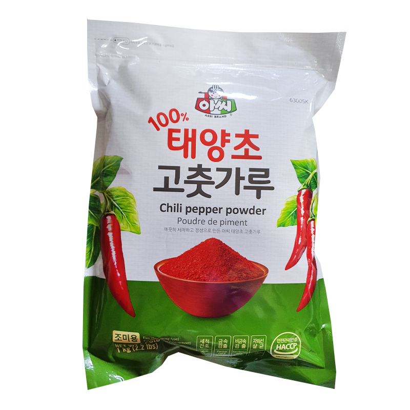 (아씨) 태양초 고춧가루 (조미용) 500g