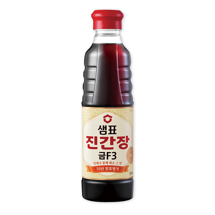 (샘표) 진간장 금 F3 500ml