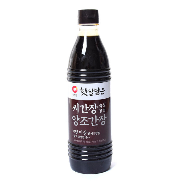 (청정원) 햇살담은 씨간장 숙성공법 양조간장 840g