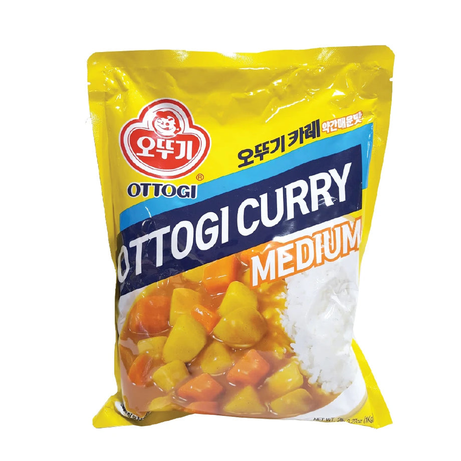 (오뚜기) 카레 약간 매운맛 1kg curry medium dlc 02 072026