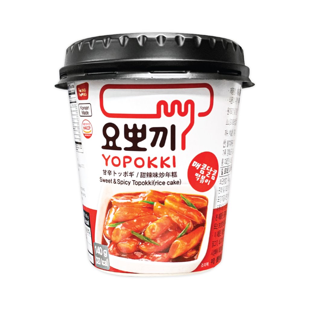 (요뽀끼) 요뽀끼 yopokki 140g sweet&spicy 오리지널 dlc 01 06 2024