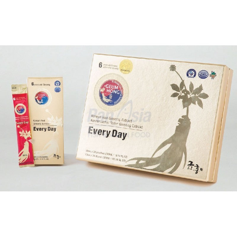 (금홍) 에브리데이 홍삼 농축액 휴대용 개별포장 10ml×30개 korean red ginseng extract Every Day