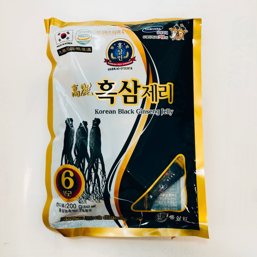 (홍삼인) 흑삼 제리 200g korean black ginseng jelly 홍삼
