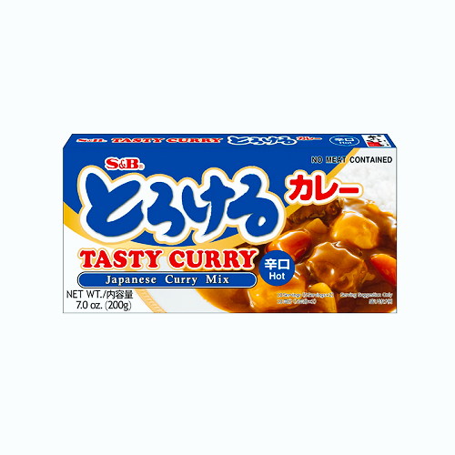 (S&B) Torokeru Curry Hot 200g
