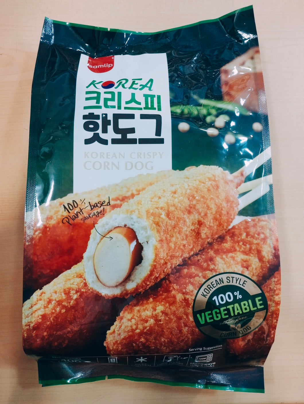 (삼립) korea 크리스피 핫도그 400g(80g×5p) crispy corn dog