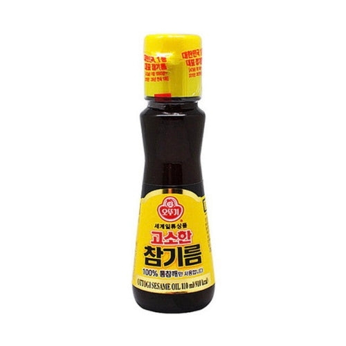 (오뚜기) 고소한 참기름 huile de sesame 160ml dlc 28 102026