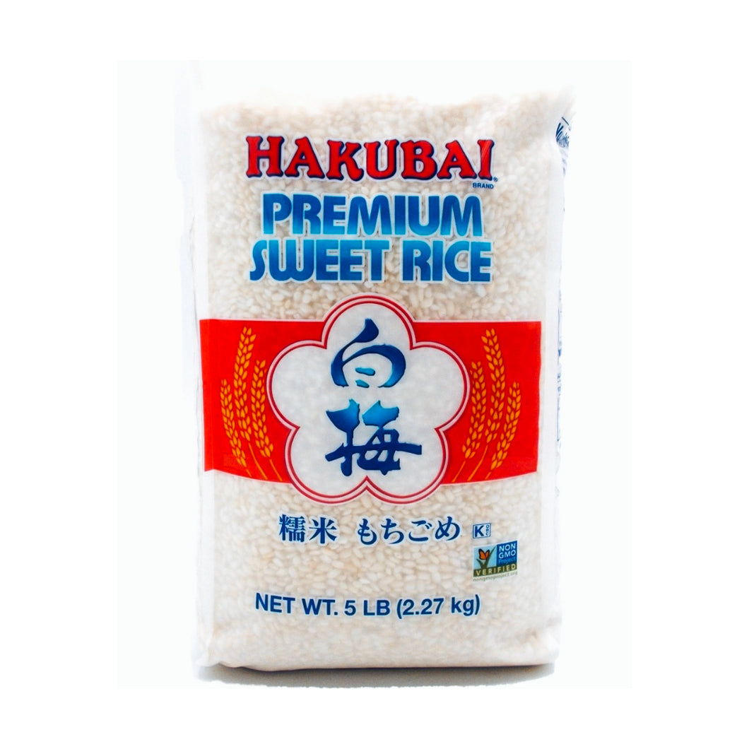 (jfc) HAKUBAI premium sweet rice 찹쌀 미국산 2.27kg