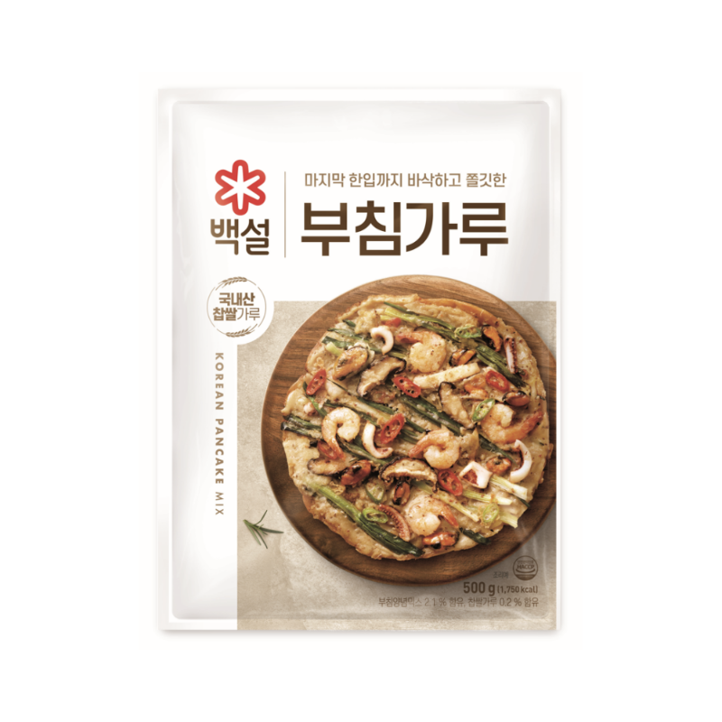 (CJ) 백설 부침가루 500g korean pancake mix