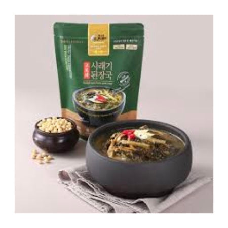 (피아골미선씨) 고로쇠 시래기 된장국 600g 프리미엄 간편식 radish stem bean paste soup