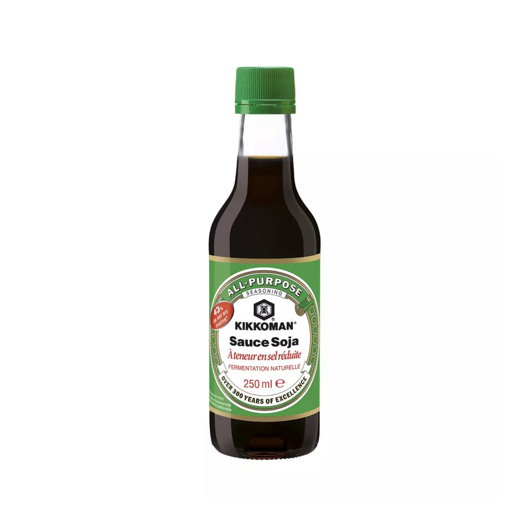 (KIKKOMAN) Sauce Soja Sel réduite 250ml less salt 저염 간장 dlc 11 012028