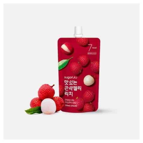 (슈가로로) 맛있는 곤약젤리 리 리치 150g zero sugar konjac jelly lychee