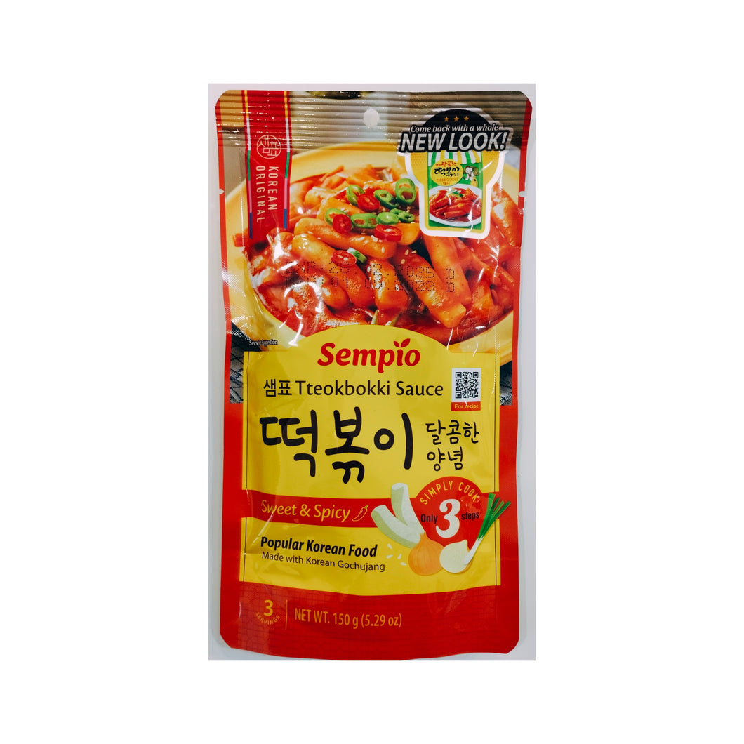 (샘표) 달콤한 떡볶이 소스 150g sweet&spicy tteokbokki sauce