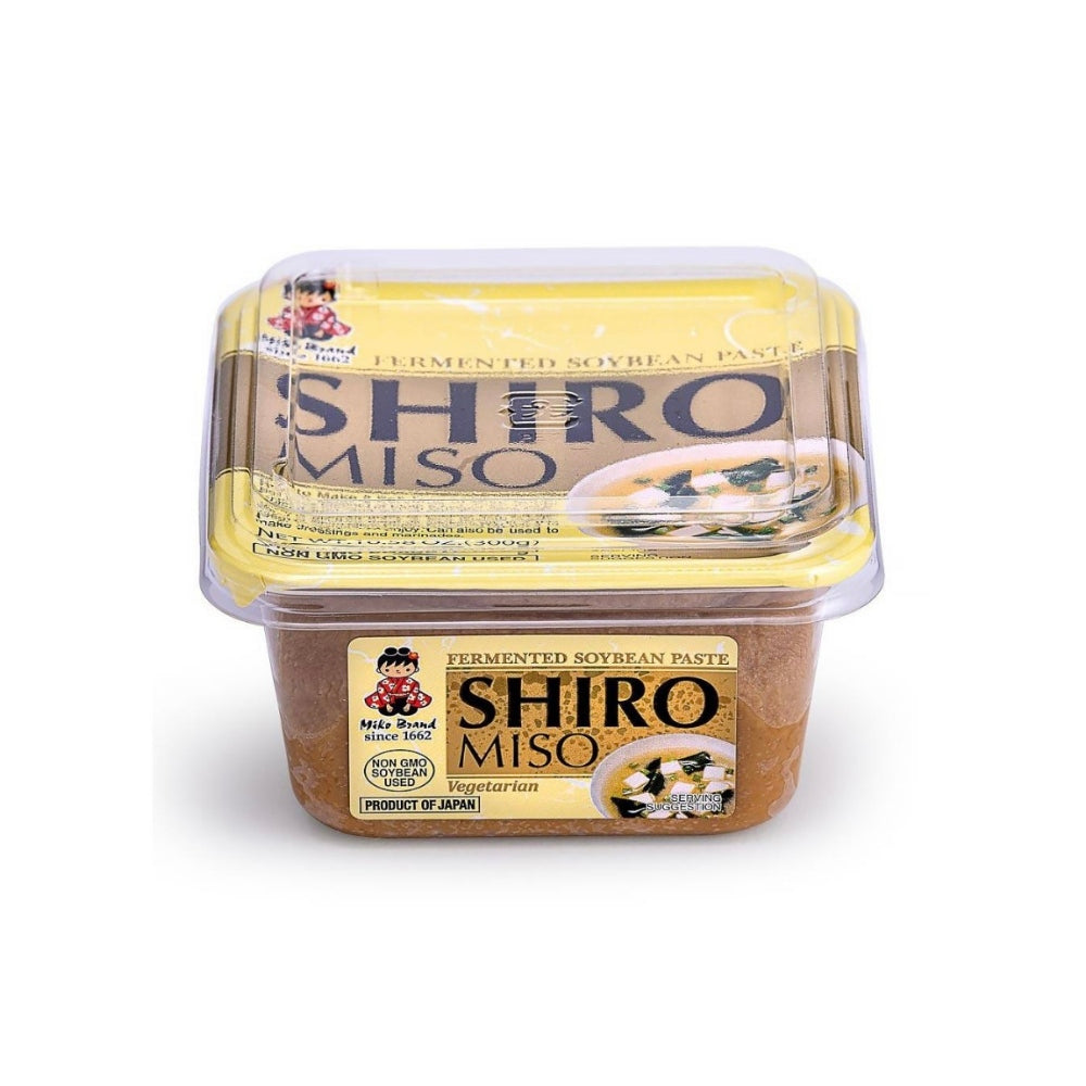 (miko brand) shiro miso cup 300g fermented soybean paste 미소 pâte de soja