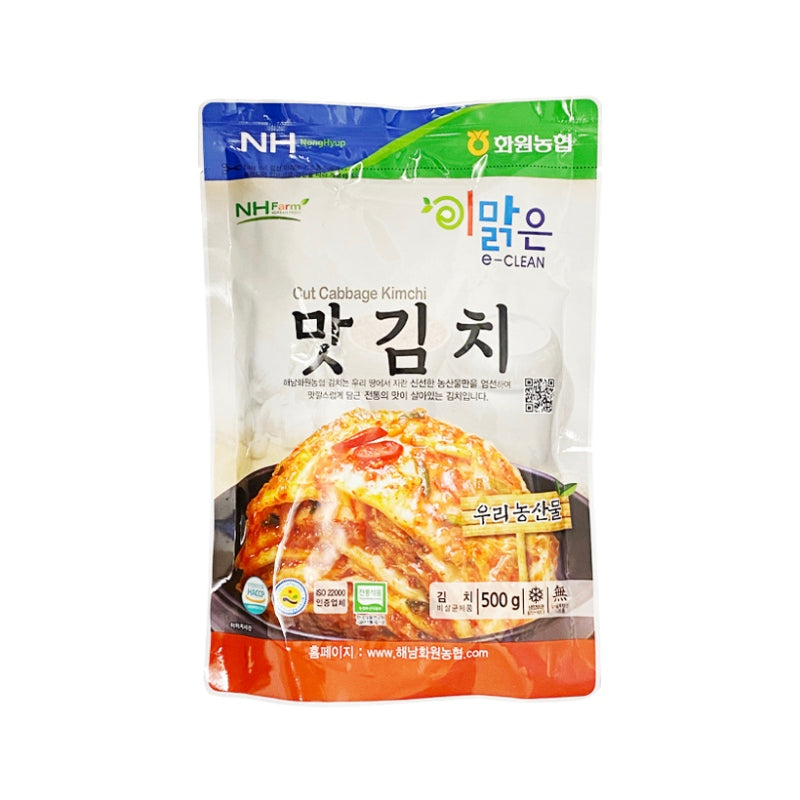 (화원농협) 이맑은 맛김치 500g mat kimchi (cut) dlc 07 042026