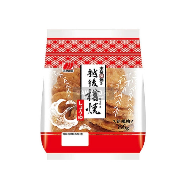 (SANKO) Echigo Taru Yaki Soy Sauce 86g 일본 과자 dlc 24 102025
