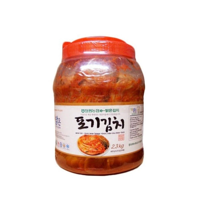 (화원농협) 이맑은 포기김치 2.3kg kimchi (whole cabagge) dlc 04 112025