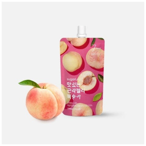 (슈가로로) 맛있는 곤약젤리 리 복숭아 150g zero sugar konjac jelly peach dlc 03 012027