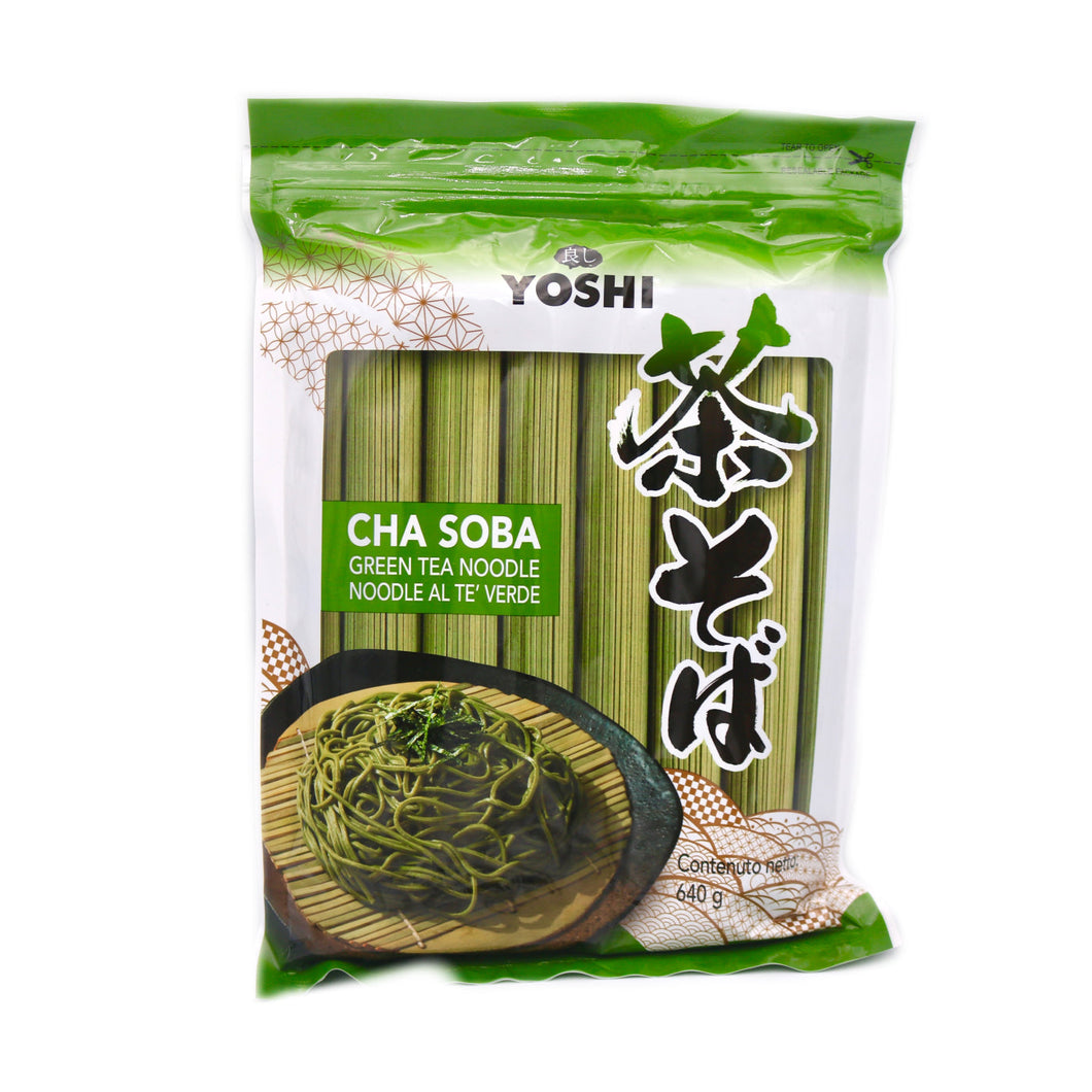 (Yoshi) Cha Soba Green Tea Noodles 640g 녹차 메밀소바