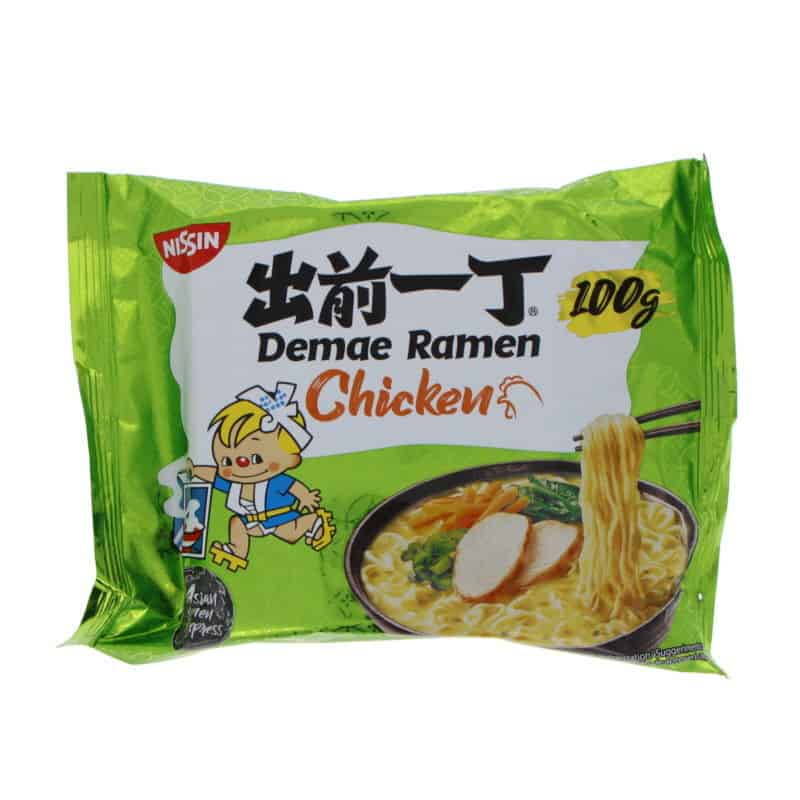 (Nissin) Demae Ramen Chicken Flavour 100g dlc 092025, 102025
