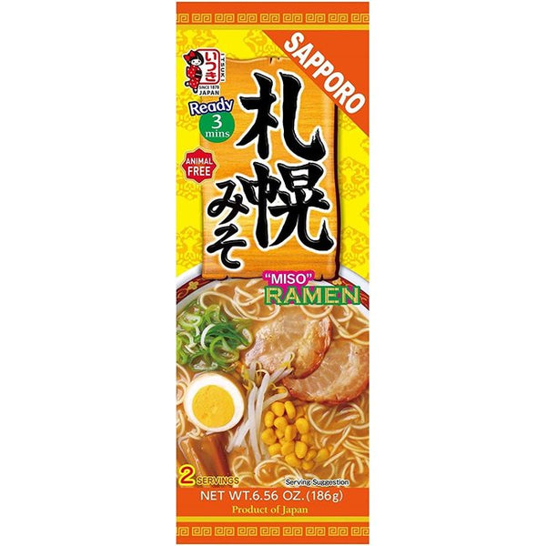 (Itsuki) sapporo ramen miso 186g 2 servings