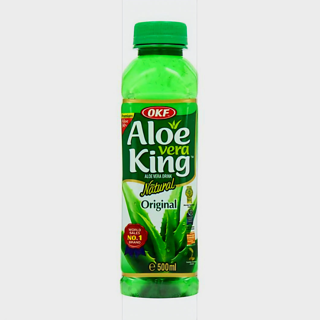 (OKF) Aloe vera King original 500ml dlc 30 072026 알로에 음료