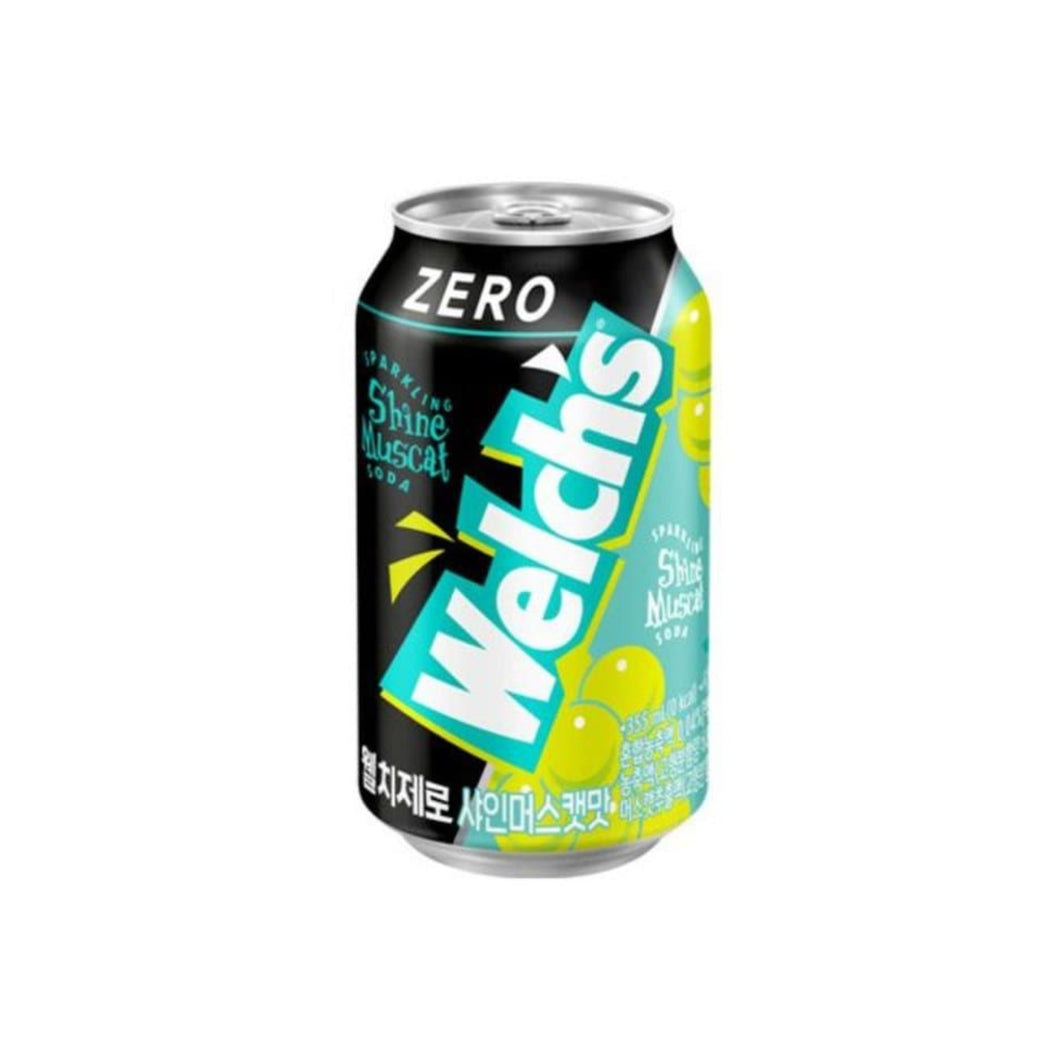 (농심) 웰치스 제로 샤인머스캣맛 355ml welch’s zero dlc 21 072026