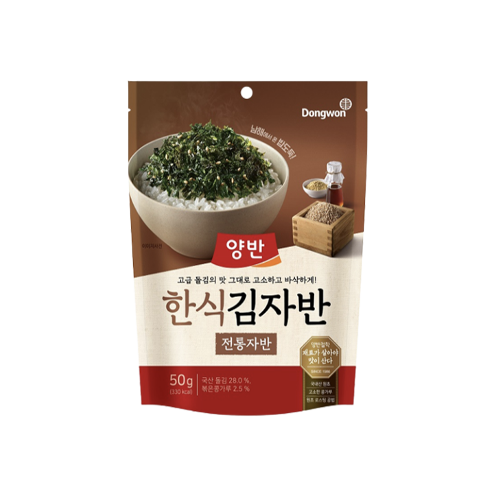 (동원) 양반 한식 김자반 50g dlc 01 102025