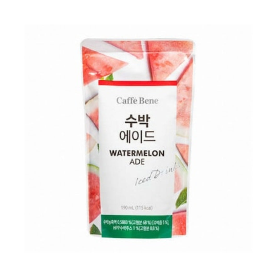 (카페베네) 수박에이드 cafebene watermelon ade 190ml dlc 13 072026