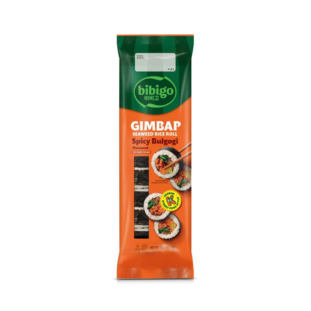 (비비고) 김밥 Bibigo Gimbap Spicy Bulgogi 230g (seaweed rice roll spicy) dlc 12 092025