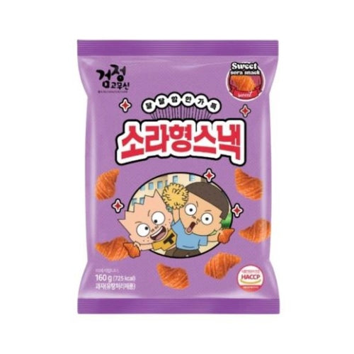 (서울제과) 검정고무신 소라형 스낵 160g dlc 30 102025