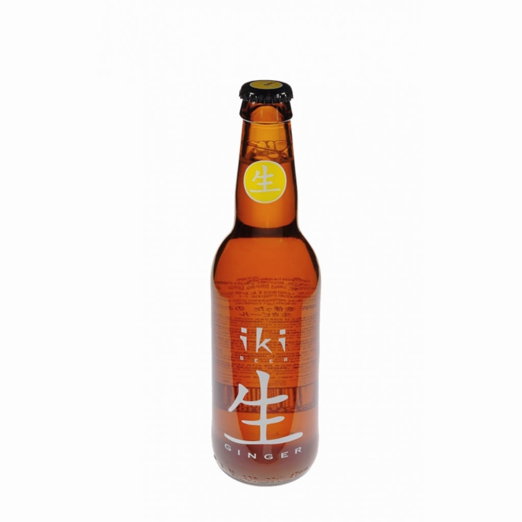(Iki beer) ginger natural flavor brevet wite green tea 33cl 5.5% 맥주 dlc 06 112025