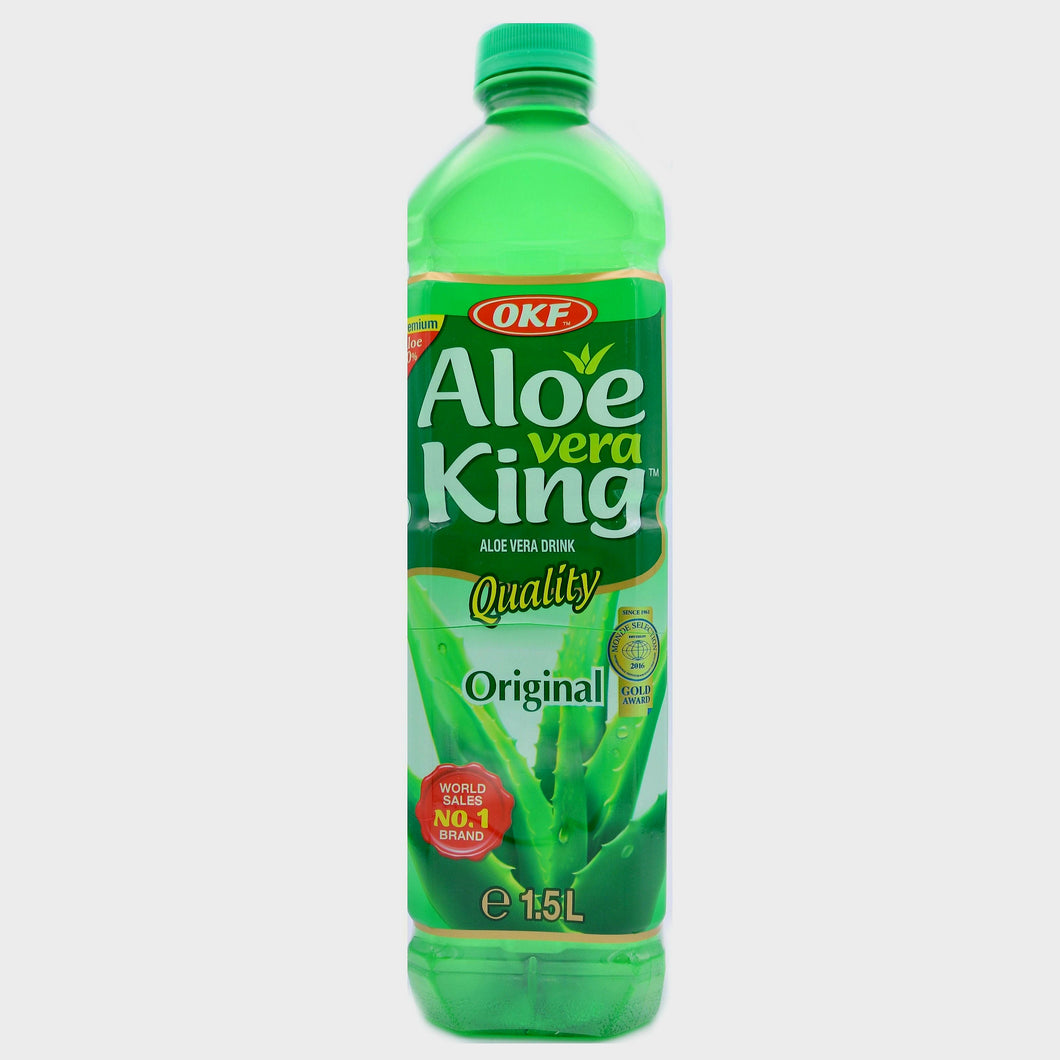 (OKF) Aloe vera King original 1.5L dlc 01 112026 알로에 음료