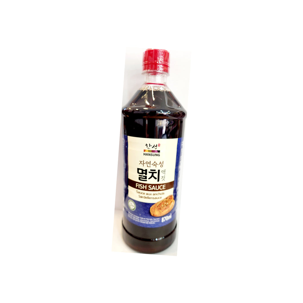 (한성) 자연숙성 멸치 액젓 870ml dlc 07 042027 sauce aux anchois