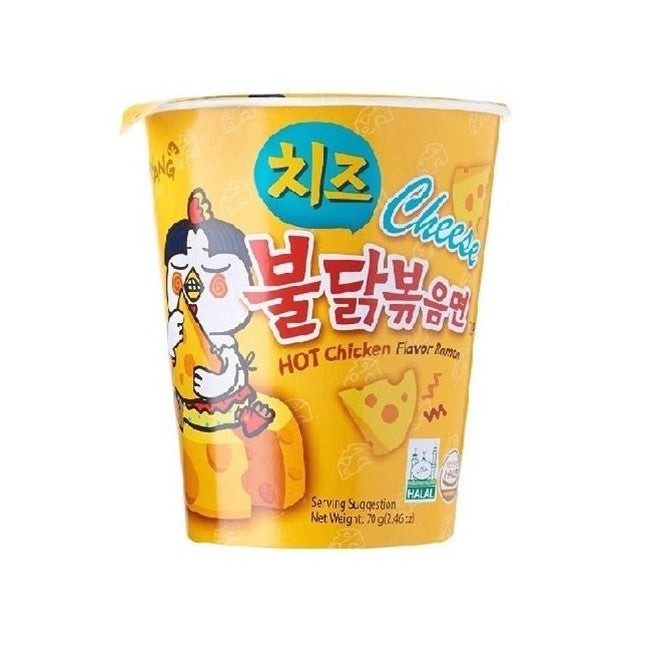 (삼양) 치즈 불닭 컵 cheese Buldak spicy ramen cup 70g dlc 22 122025