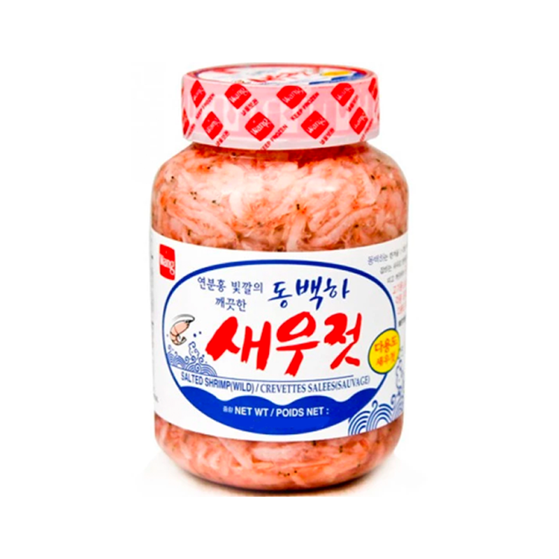 (왕) 동백하 새우젓 1kg  salted shrimp