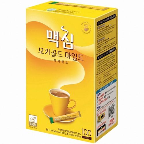 (동서식품) 커피믹스 모카골드 (100pcs) 1.2kg dlc 12 072026