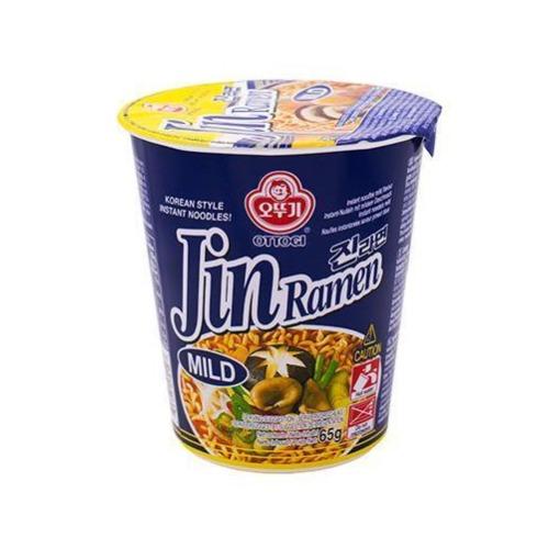 (오뚜기)진라면 순한맛 컵 65g jin ramen mild cup dlc 03 042025