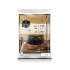 (비비고) 햇바삭김 재래김(전장김) 20g×4 bibigo seasoned seaweed