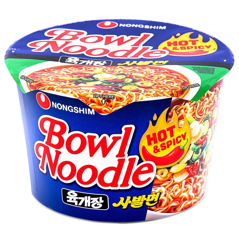 (농심) 매운 육개장 큰 사발면 100g bowl noodle hot