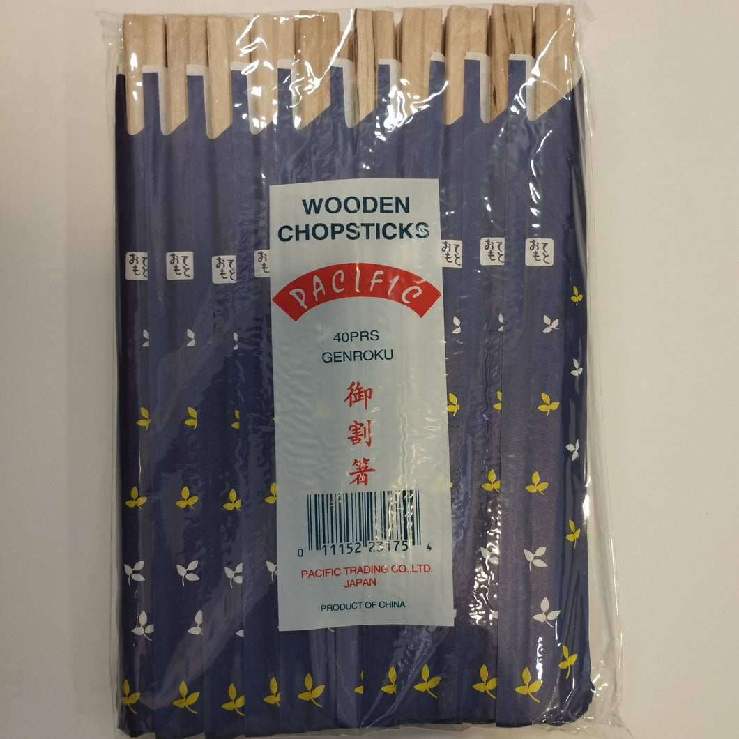 (jfc) wooden chopsticks 일회용나무젓가락 40pcs