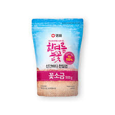 (샘표) 한여름 눈꽃 신안바다 천일염 꽃소금 500g