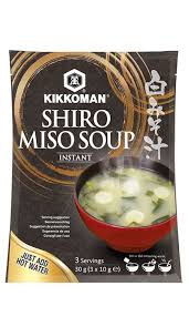 (Kikkoman) shiro miso soup instant 3×10g
