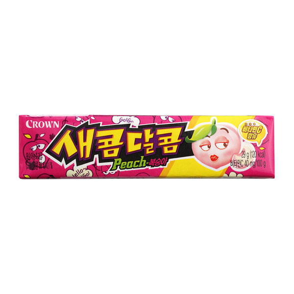 (크라운) 새콤달콤 복숭아 29g