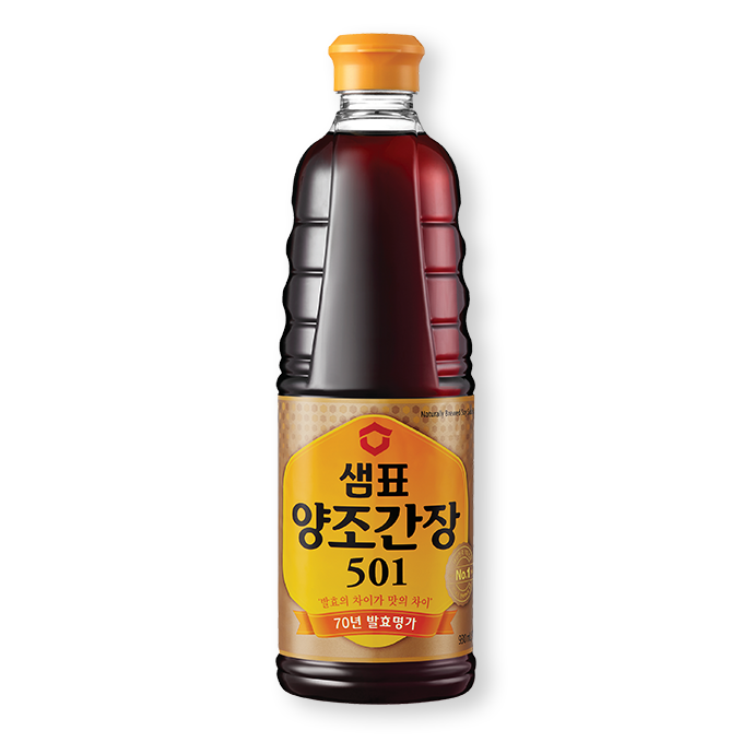 (샘표) 양조 간장 501 (sauce de soja) 860ml dlc 08 092026