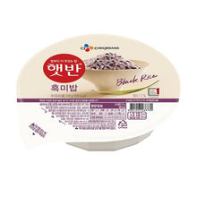 Load image into Gallery viewer, (CJ) 햇반 흑미밥 210g 이미지를 갤러리 뷰어에 로드 , (CJ) 햇반 흑미밥 210g
